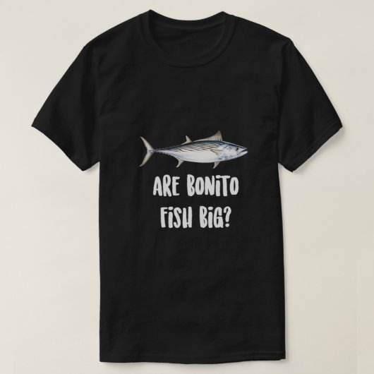 カツオの魚が大きいクラシックか Tシャツ (デザイン正面)