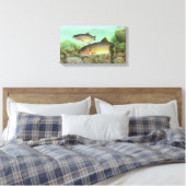 カツオ絵画マス キャンバスプリント (インサイチュ (寝室))