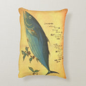 カツオ(カツオ) – 広重のカラフル魚 アクセントクッション (裏面(縦))