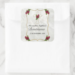 カツオ・バウティスドゥニニャスコンクルス・デ・オロ・ローザ・ロハ スクエアシール