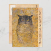 カツダユキオフロウ日本の東洋素晴らし美術 ポストカード (正面/裏面)