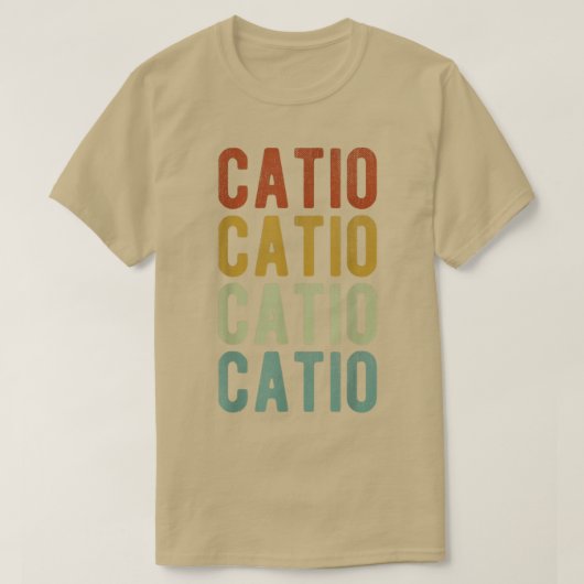 カティオシティギニアビサウレトロ Tシャツ (デザイン正面)