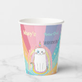 カティコーンミウジカル誕生日ガール 紙コップ (裏面)