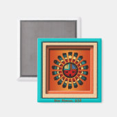 カティナサン顔 マグネット (正面/裏面)