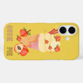 カティーパイ携帯ケース - マスタード Case-Mate iPhoneケース (裏面 (横))