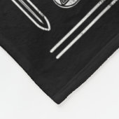 カテガットフロキス造船北欧神話バイキング フリースブランケット (角)