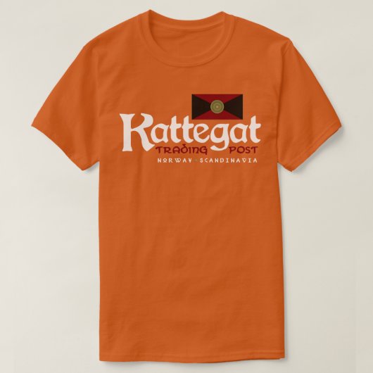 カテガット交易所 Tシャツ (デザイン正面)