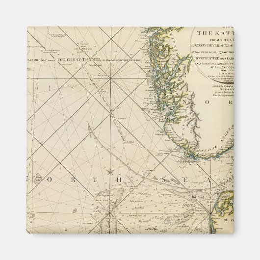 カテガット・ノース・シー マグネット (正面)