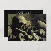 カテコームの骨 招待状 (正面/裏面)