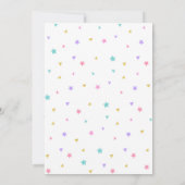 カテコーンキティキャットキットン誕生日招待状 招待状 (裏面)