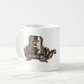 カテゴリの新製品（シールドロゴ） コーヒーマグカップ (正面左)