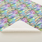 カテゴリー5曲旋回抽象芸術アートデザイン シェルパブランケット (3/4)