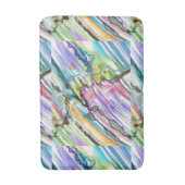 カテゴリー5曲旋回抽象芸術アートデザイン バスマット (正面縦)