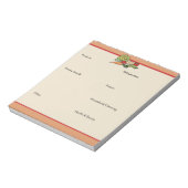 カテゴリ別の食料品一覧 ノートパッド (回転)