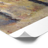 カテドラルアットルーアンバイクロードモネ ポスター (角)