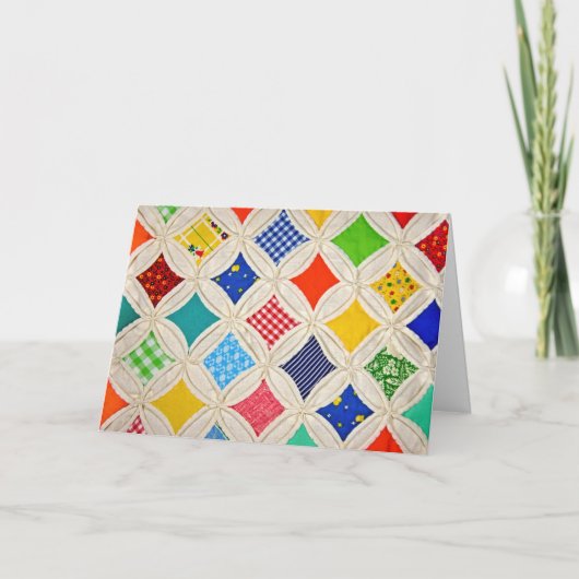 カテドラルウィンドウキルト名日 カード (正面)