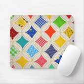 カテドラルウインドウキルトデザイン マウスパッド (マウス)