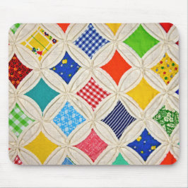 カテドラルウインドウキルトデザイン マウスパッド