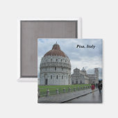 カテドラルスクエア(イタリア、ピサ) マグネット (正面/裏面)