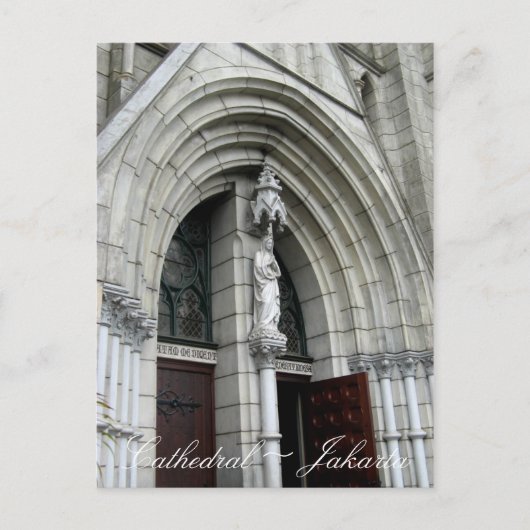 カテドラルチャーチジャカルタインドネシア ポストカード (正面)