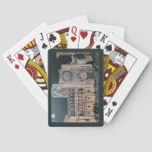 カテドラルデサンタマリア絵を描ズバイアルフレッドキツネ トランプ (裏面)