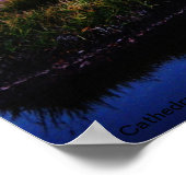 カテドラルピーク、トゥオルメドウズ、ヨセミテ、カリフォルニア州。 ポスター (角)