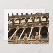 カテドラルファサード・ディジョン ポストカード (正面/裏面)