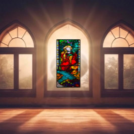 カテドラルフリブールセントキャサリンステンドグラス1300 ウィンドウサイン