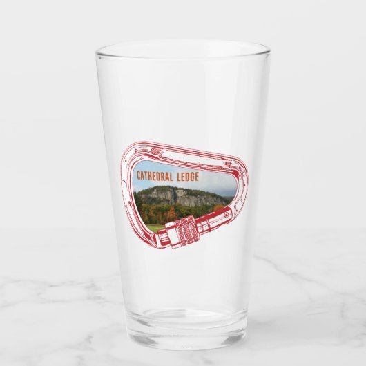 カテドラルレッジ登山カラビナー タンブラーグラス (正面)