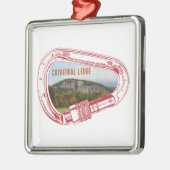 カテドラルレッジ登山カラビナー メタルオーナメント (左)