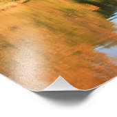 カテドラルロックとリフレクション、セドナアリゾナ フォトプリント            (角)