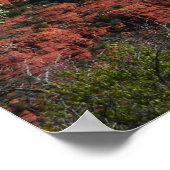 カテドラルロックセドナアリゾナ記念碑 ポスター (角)