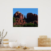 カテドラルロックセドナアリゾナ記念碑 ポスター (キッチン)