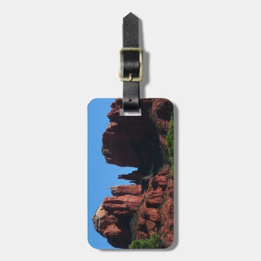 カテドラルロックセドナアリゾナ記念碑 ラゲッジタグ (正面縦)