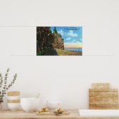 カテドラルロックビュー、バーハーバー ポスター (キッチン)