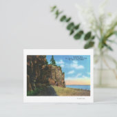 カテドラルロックビュー、バーハーバー ポストカード (スタンド正面)