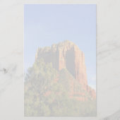 カテドラルロック、セドナアリゾナ州フィギュア 便箋 (正面)