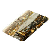 カテドラル写真からケルン像 マグネット (左側)