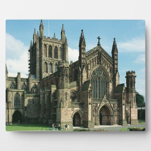 カテドラル教会の賛美ヴァージンマリーアン フォトプラーク (正面)