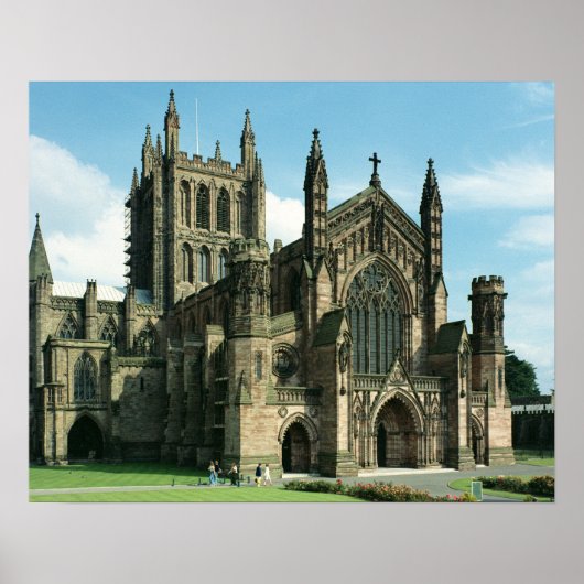 カテドラル教会の賛美ヴァージンマリーアン ポスター (正面)