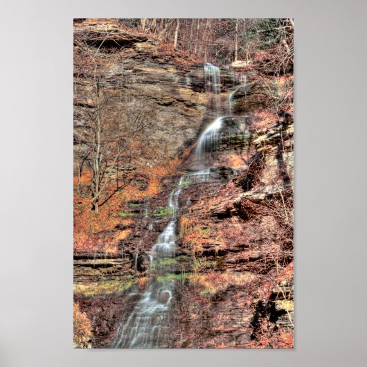 カテドラル滝、ウェストバージニア ポスター (正面)
