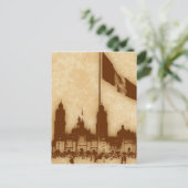 カテドラル・アン・エル・ゾカロ・デルDFコンラ・バンデラ11 ポストカード (スタンド正面)