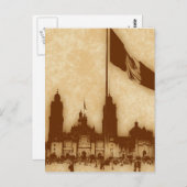 カテドラル・アン・エル・ゾカロ・デルDFコンラ・バンデラ11 ポストカード (正面/裏面)