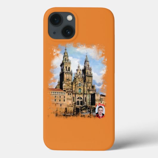 カテドラル·デ·サンティアゴ·デ·コンポステラ(コルニャ) Case-Mate iPhoneケース (裏面)