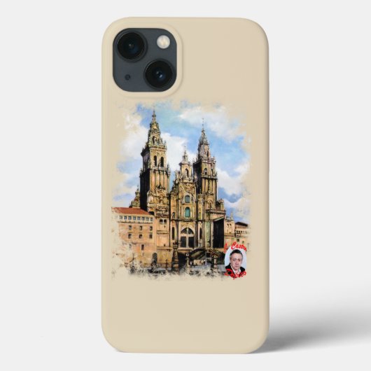 カテドラル·デ·サンティアゴ·デ·コンポステラ(コルニャ) Case-Mate iPhoneケース (裏面)