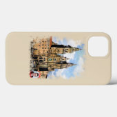 カテドラル·デ·サンティアゴ·デ·コンポステラ(コルニャ) Case-Mate iPhoneケース (裏面 (横))