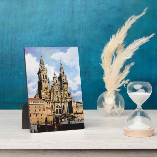 カテドラル・デ・サンティアゴ・デ・コンポステラ（Aコルニナ） フォトプラーク (側面)