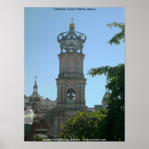 カテドラル、Puerto Vallarta、メキシコ ポスター
