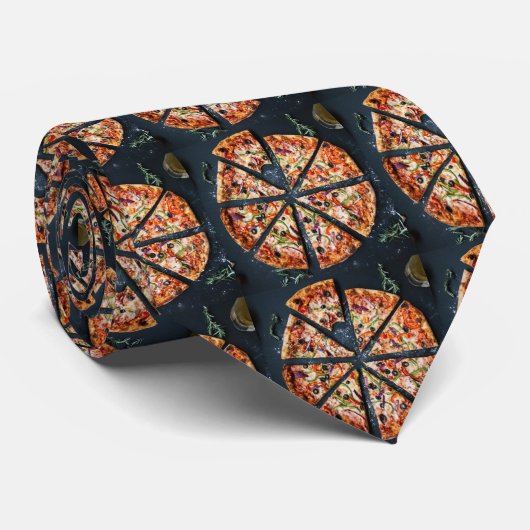 カテラーピザレストイタリアンランウェイターネクタイ ネクタイ (ロール)