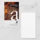 カテラーモはっきりしたノグラム焼きステーキの名刺 名刺 (正面/裏面)